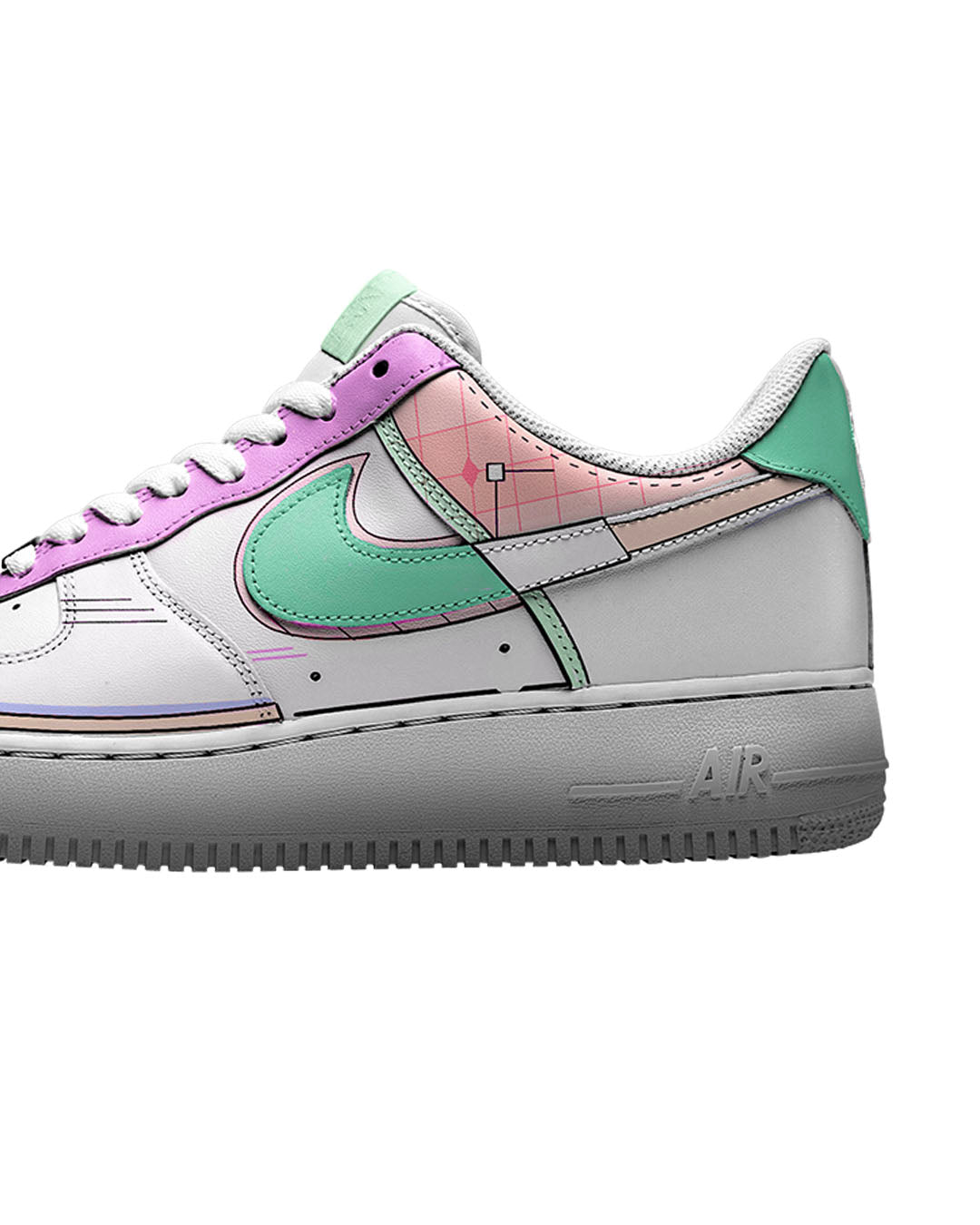 Nike Air Force 1 'Graphic Map'