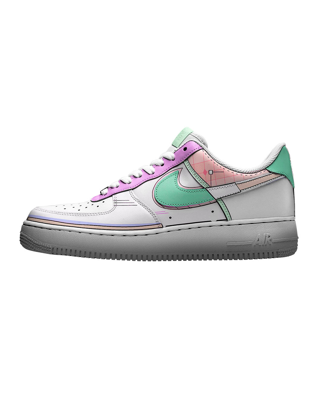 Nike Air Force 1 'Graphic Map'